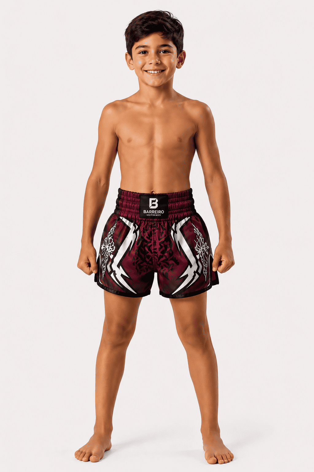 Short de Muay Thai infantil personalizado