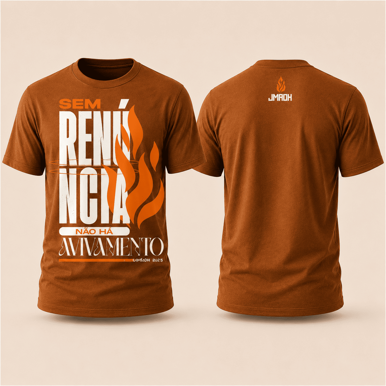 Camisetas personalizadas para igrejas, congressos e ministérios